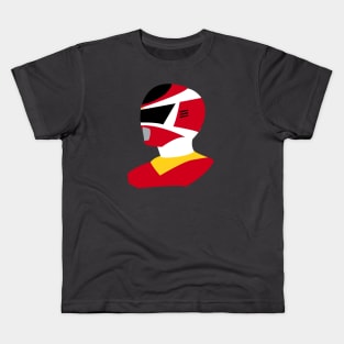 Red Space Ranger Kids T-Shirt